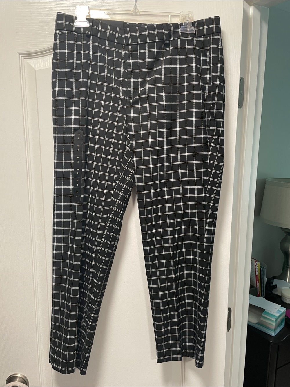 [Banana Republic] Avery Mid Rise Ankle Pants - Black and White